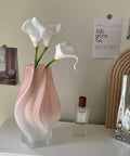 null Gradient Pink Matte Vase.