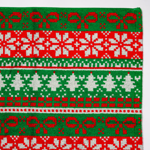 null Christmas Theme Towel.