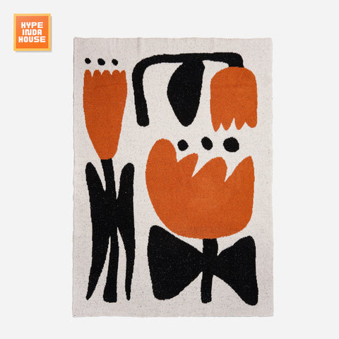 Tulip Pattern Blanket - HYPEINDAHOUSE
