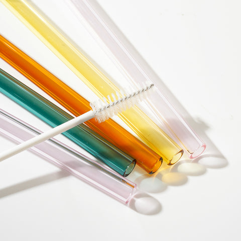 Colorful Glass Straws - HYPEINDAHOUSE