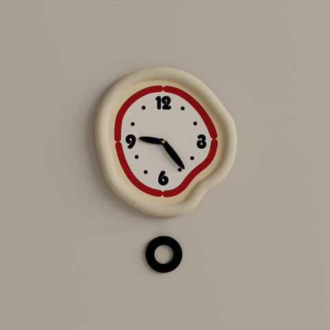 2 Colors | Minimalist Mute Wall Clock - HYPEINDAHOUSE