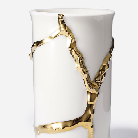 Golden Thorns Vase