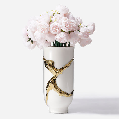 Golden Thorns Vase
