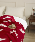 null Red Rabbit Blanket.