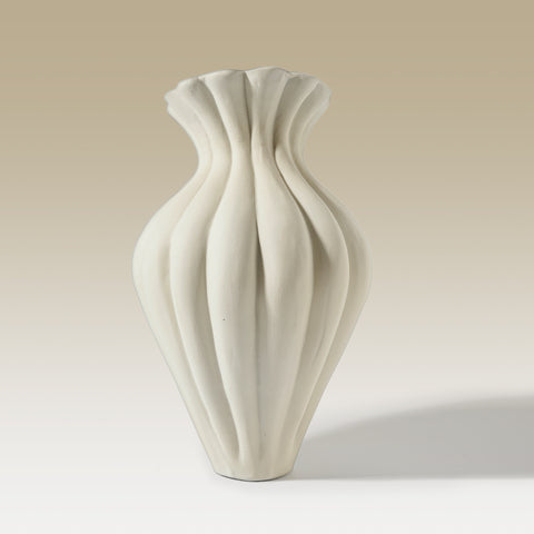 Ripple Ceramic Vase