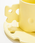 Cheese Coffee Mug And Saucer Set - HYPEINDAHOUSE