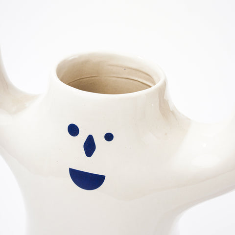 Ceramic Snowman Vase - HYPEINDAHOUSE