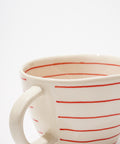 Vintage Irregular Ceramic Mug - HYPEINDAHOUSE
