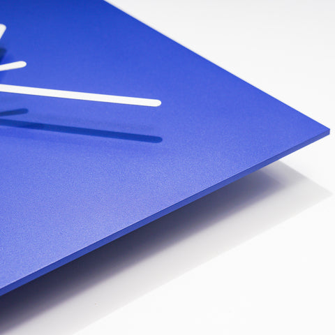 Klein Blue Wall Clock - HYPEINDAHOUSE