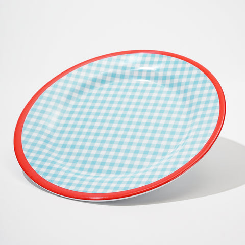 Blue Checkered Plate