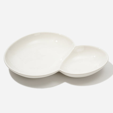 Cute Snowman Ceramic Plate