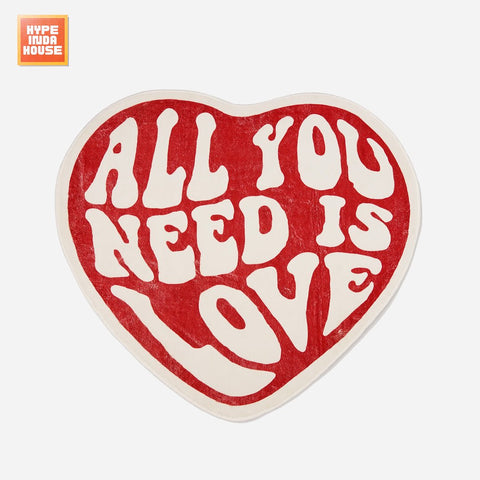 null 3 Colors | All You Need Is Love Rug.