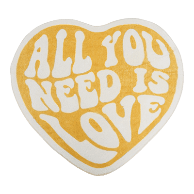 All You Need Is Love Accent Rug - HypeIndaHouse