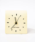 Ceramic Cream Countertop Clock - HYPEINDAHOUSE