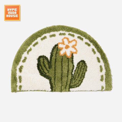 Cute Cactus Bathmat Collection - HYPEINDAHOUSE
