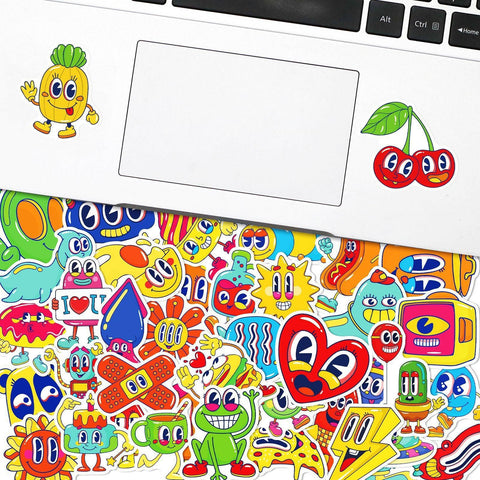 Cute Colorful Doodle Theme Sticker Pack - HYPEINDAHOUSE
