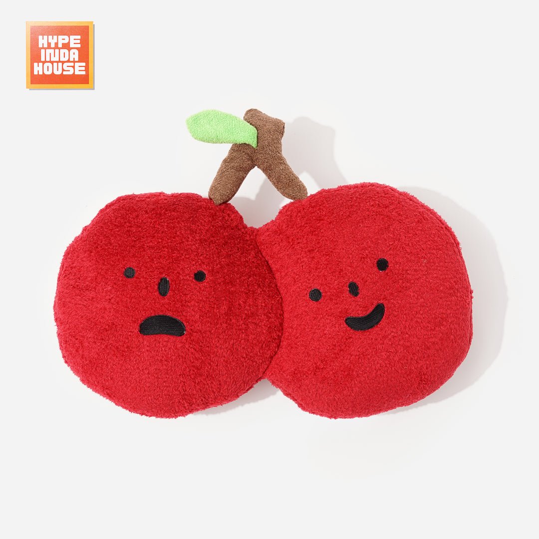 Kawaii Apple Plush, Cute Fruit Food Pillow, Play Food Toy