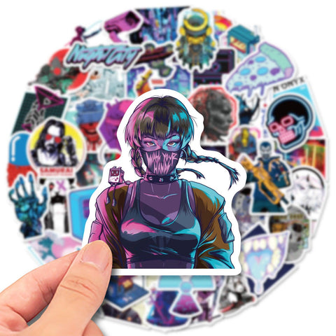 Holographic Laser Aesthetic Sticker Pack