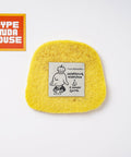 Handmade Pudding Cake Wool Felt Embroidered Coasters - HYPEINDAHOUSE