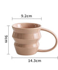 Minimalist Aesthetic Curve Design Mug - HYPEINDAHOUSE