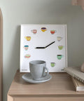 Minimalist Aesthetic Tea Cup Wall Clock - HYPEINDAHOUSE