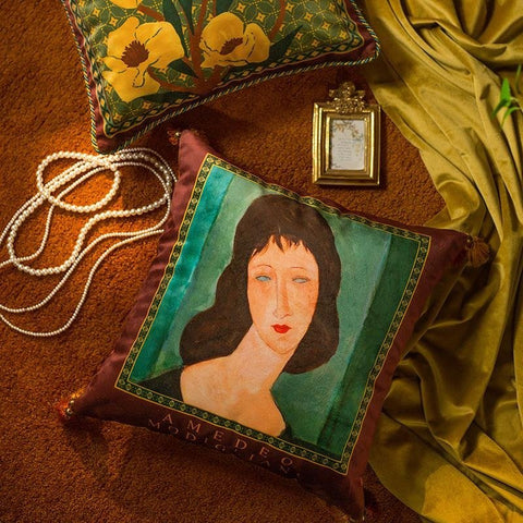 Modigliani Series European Style Pillow - HYPEINDAHOUSE