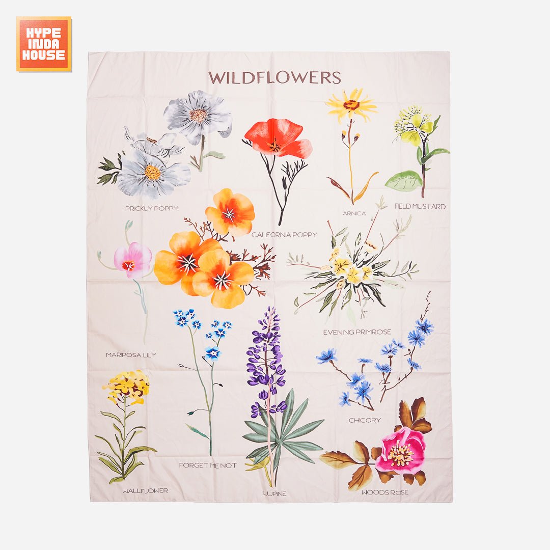 Botanical best sale chart tapestry