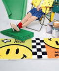 Smile Face Collage Accent Rug - HypeIndaHouse